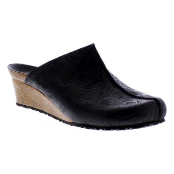 Birkenstock Papillio Dolores Clog new in Box  Embossed Black- 	002615 - Picture 1 of 1